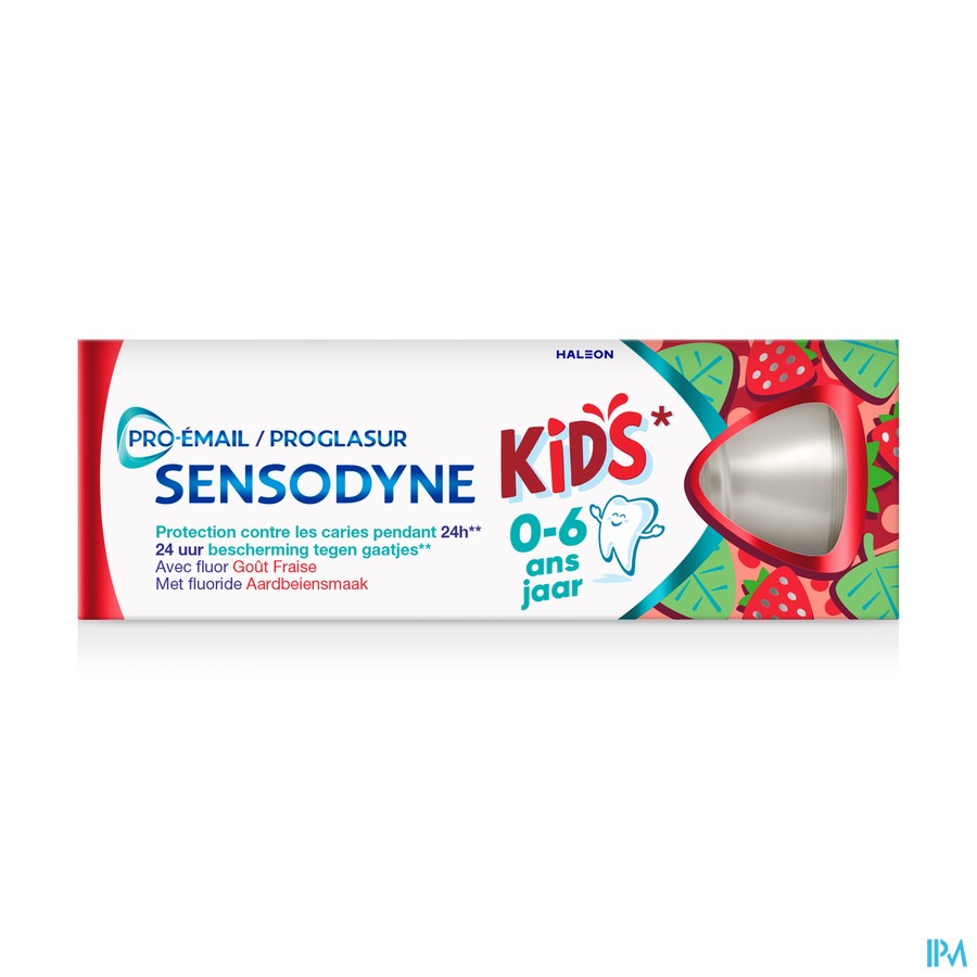Sensodyne Proglasur Kids 0-6 Tandpasta 50ml