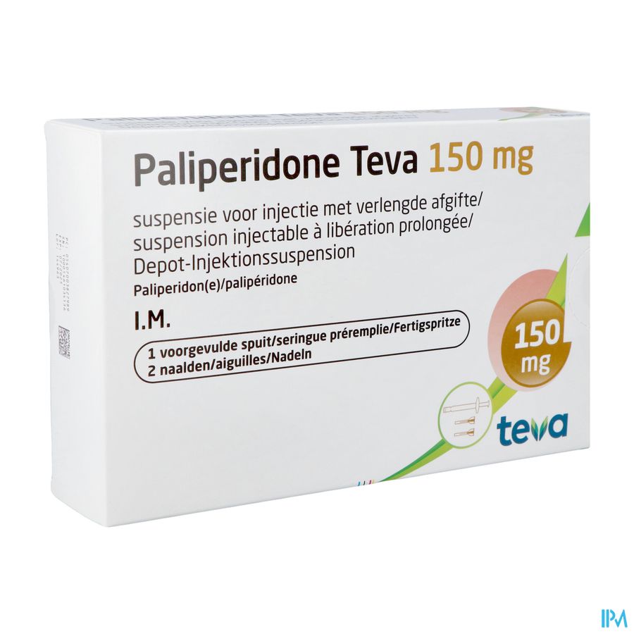 Paliperidone Teva150mg Susp Inj Verl.afg.voorg.sp1 Paliperidone Teva150mg Susp Inj Verl.afg.voorg.sp1