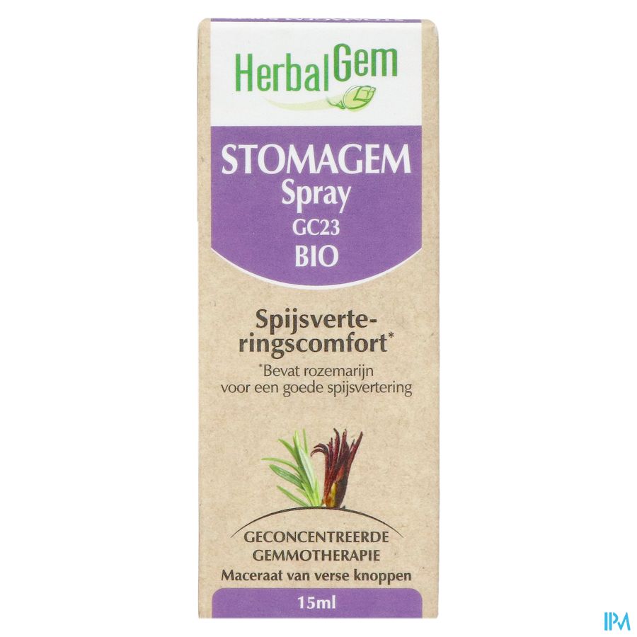 Herbalgem Stomagem Spray Bio 15ml 4