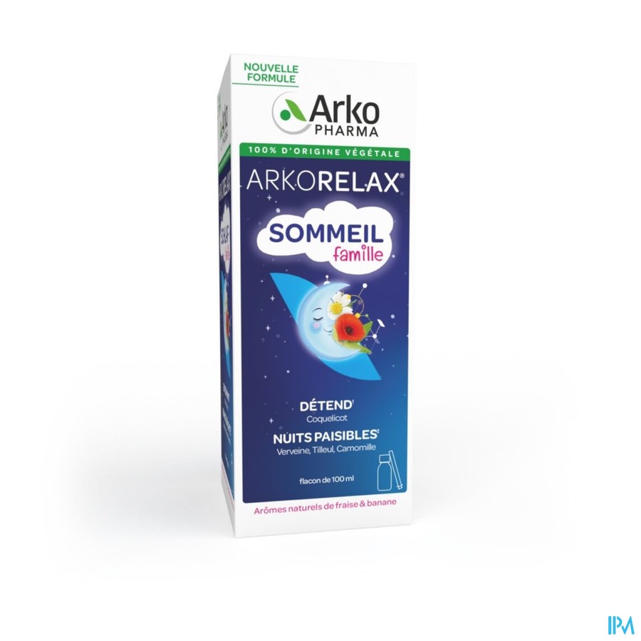 Arkorelax Sommeil Famille Sirop 100ml