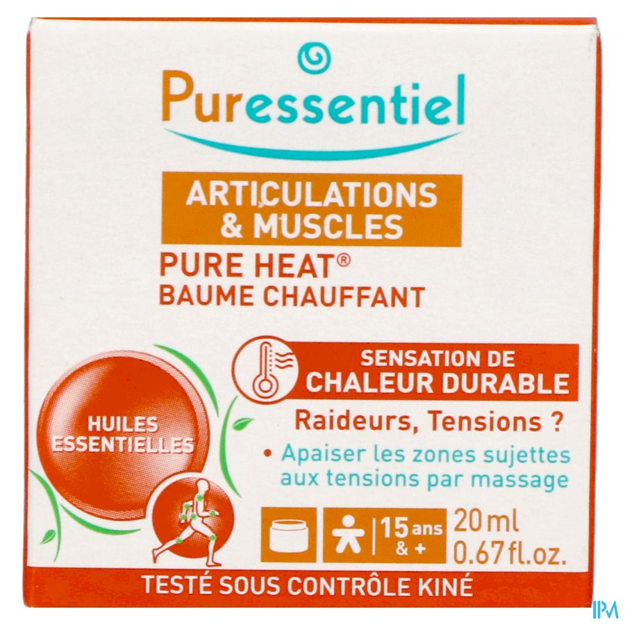 Puressentiel Gewrichten Balsem Pure Heat 20ml 4