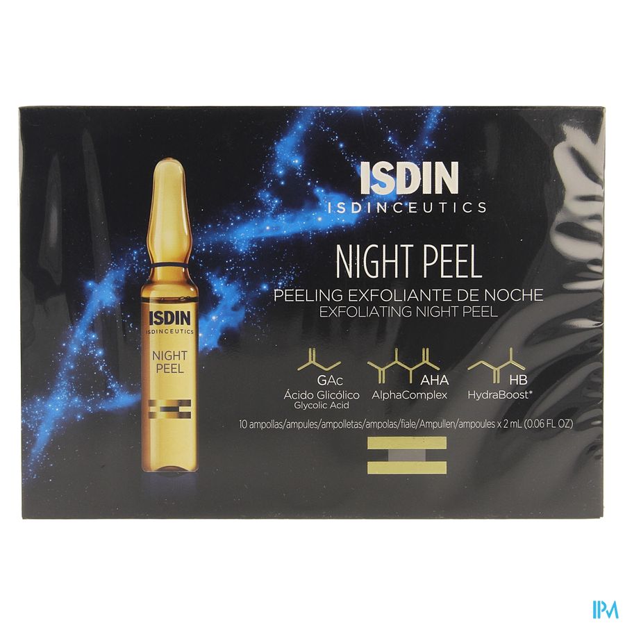Isdinceutics Night Peel Amp 10x2ml 2