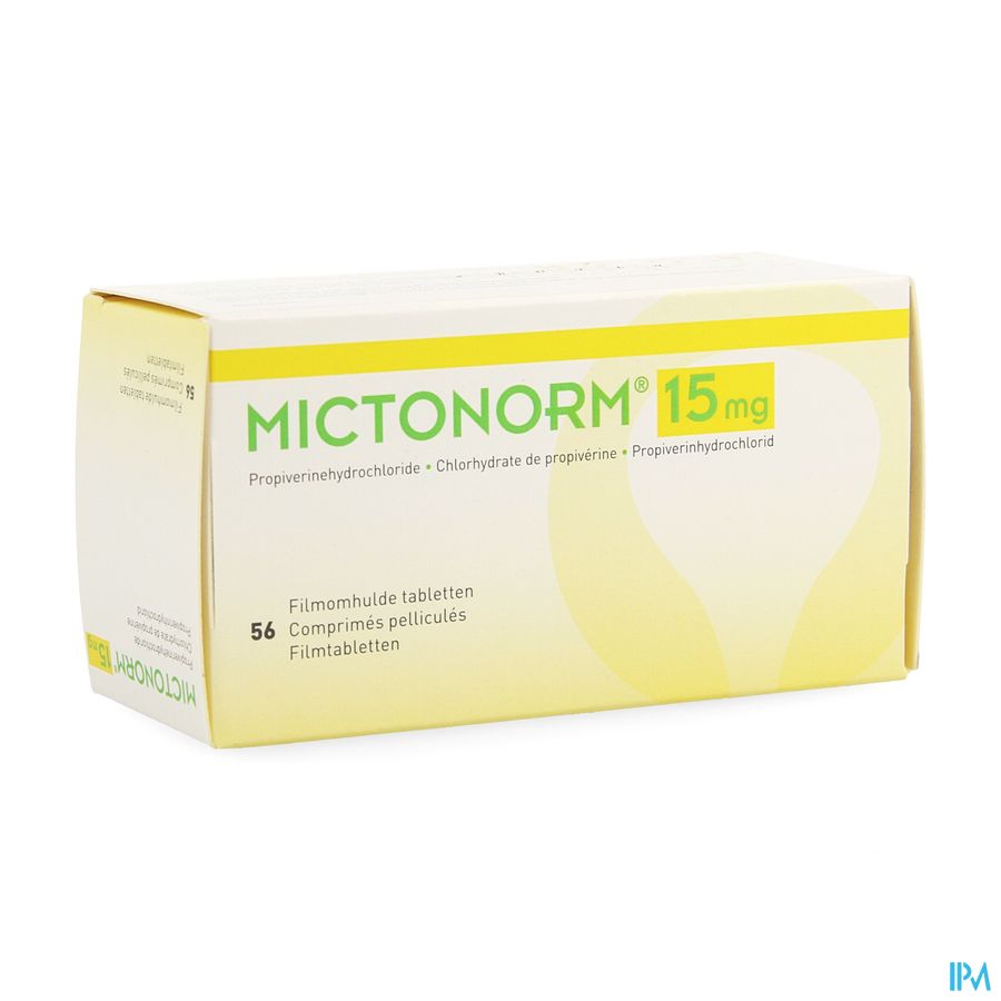 Mictonorm 15mg Omhulde Tabl 56 Mictonorm 15mg Omhulde Tabl 56