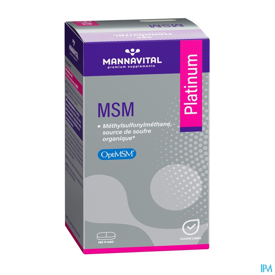 Msm Platinum V-tabs 180