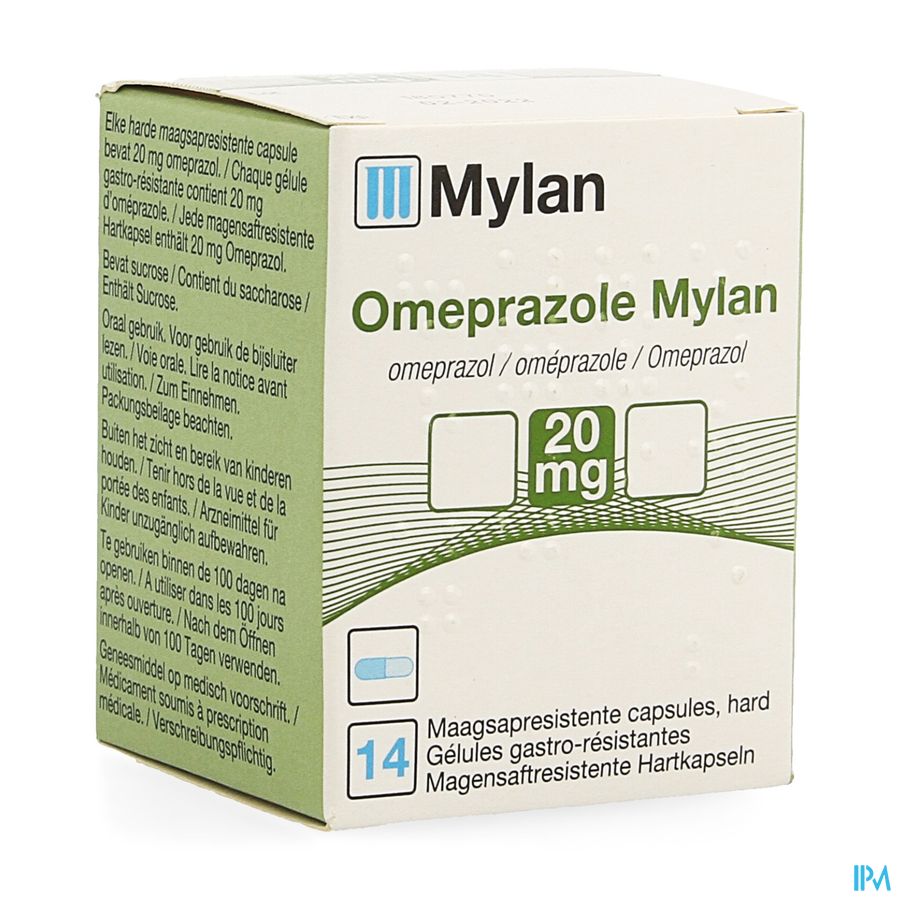 Omeprazol Viatris 20mg Caps 14 Omeprazol Viatris 20mg Caps 14