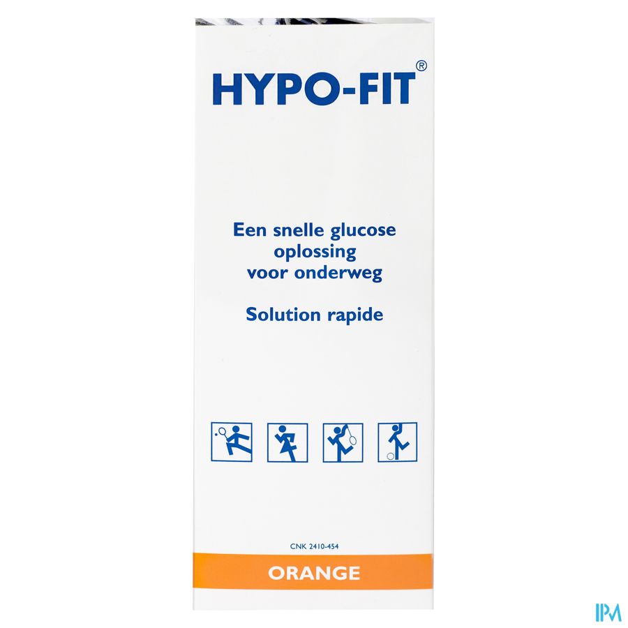 Hypo-fit Direct Energy Orange Zakje 12x18g 1
