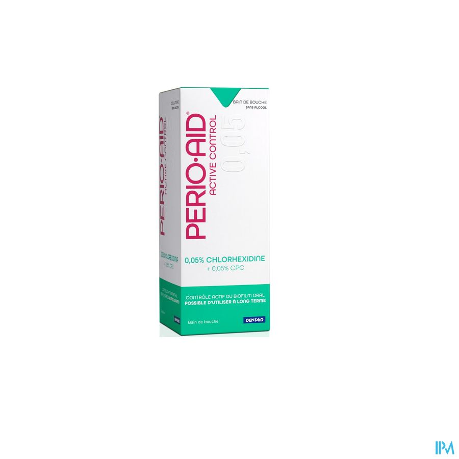 Perio.aid Active Contr.bain Bche 0,05%+0,05% 500ml Perio.aid Active Contr.bain Bche 0,05%+0,05% 500ml