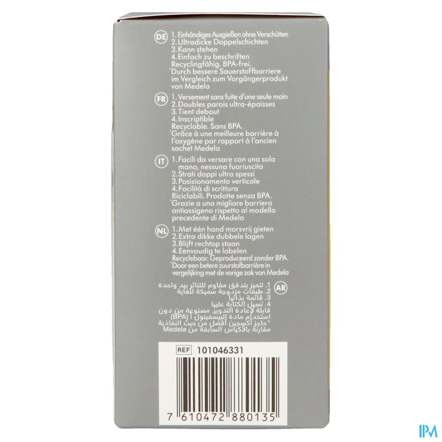 Medela Sach.conser.lait Mater.vers. Facile 50 3