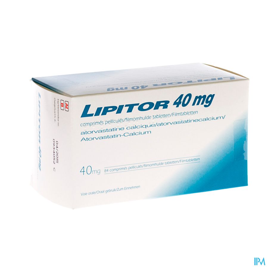 Lipitor 40 Pi Pharma Comp 84 X 40mg Pip Lipitor 40 Pi Pharma Comp 84 X 40mg Pip