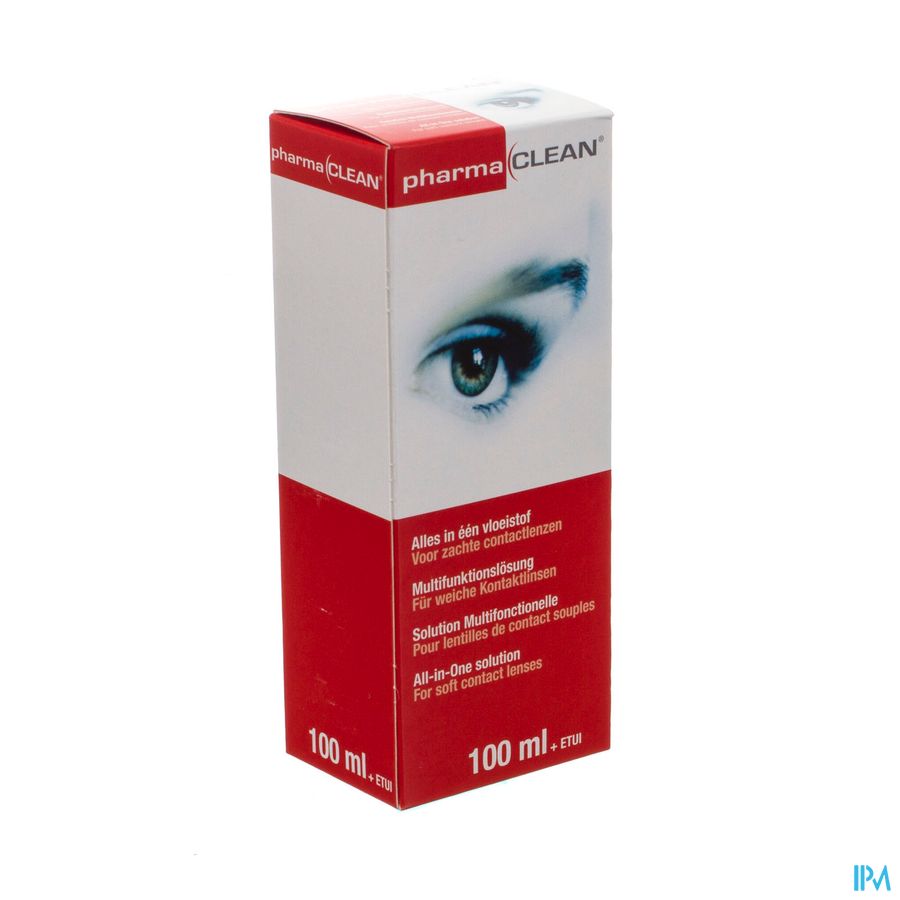 Pharmaclean Etui Voyage+etui Lentille Fl 100ml Pharmaclean Etui Voyage+etui Lentille Fl 100ml