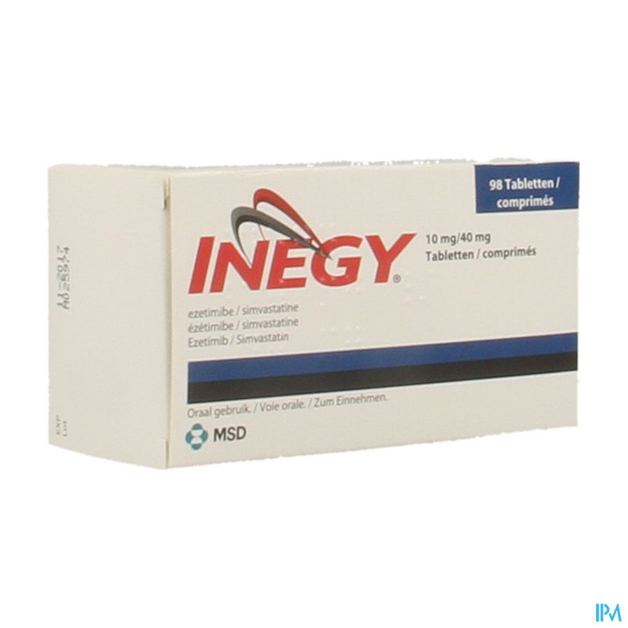 Inegy 10/40mg Comp 98 Inegy 10/40mg Comp 98