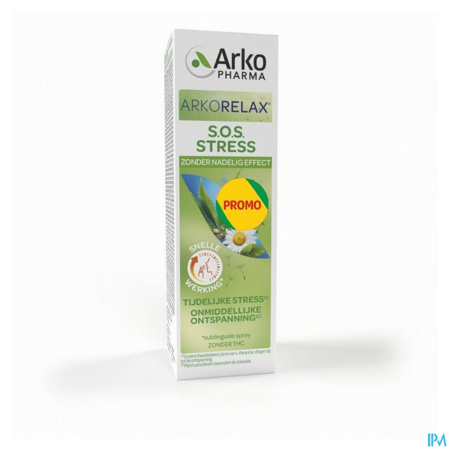Arkorelax Sos Stress Cann. Sativa Spray 15ml Promo