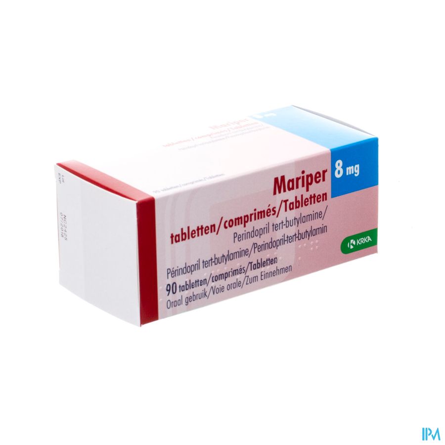 Perindopril Krka 8mg Tabl 90 Perindopril Krka 8mg Tabl 90
