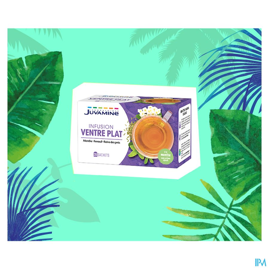 Juvamine Platte Buik Zakje 20x15g Juvamine Platte Buik Zakje 20x15g