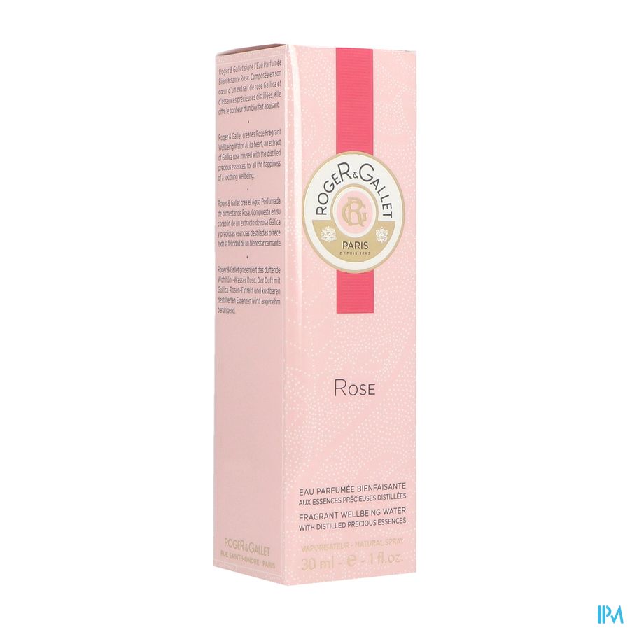 Roger&gallet Rose Fris Water Parf Vapo 30ml