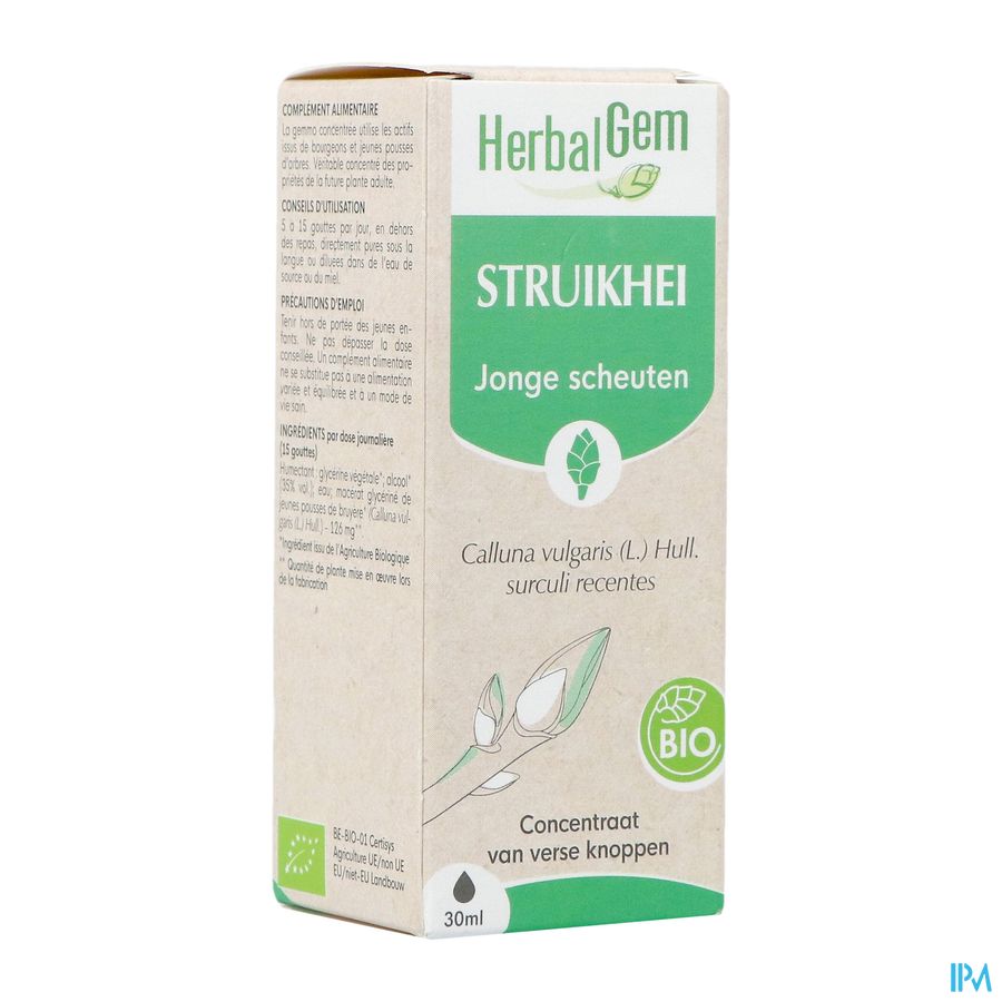 Herbalgem Struikhei Bio 30ml Herbalgem Struikhei Bio 30ml