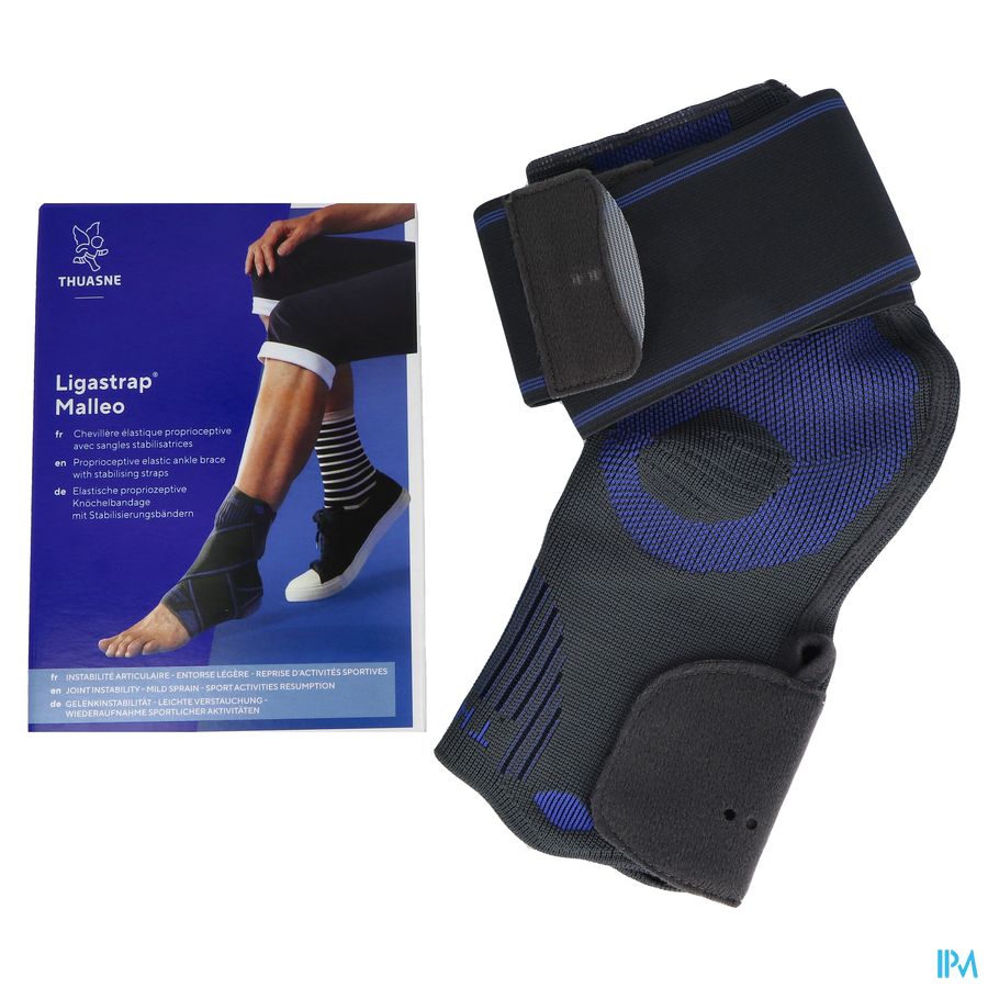 Ligastrap Malleo Enkel Grijs T5 4