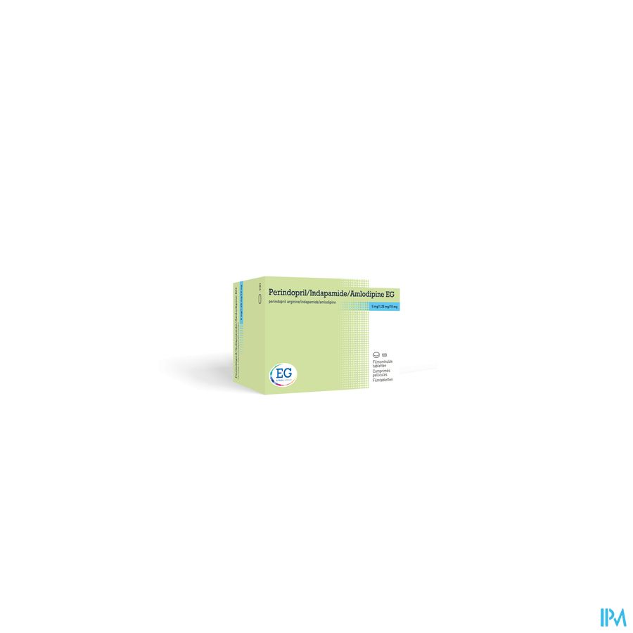 Perind./Indap./Amlod. EG 5Mg/1,25Mg/10Mg Comp 100 Perind./Indap./Amlod. EG 5Mg/1,25Mg/10Mg Comp 100