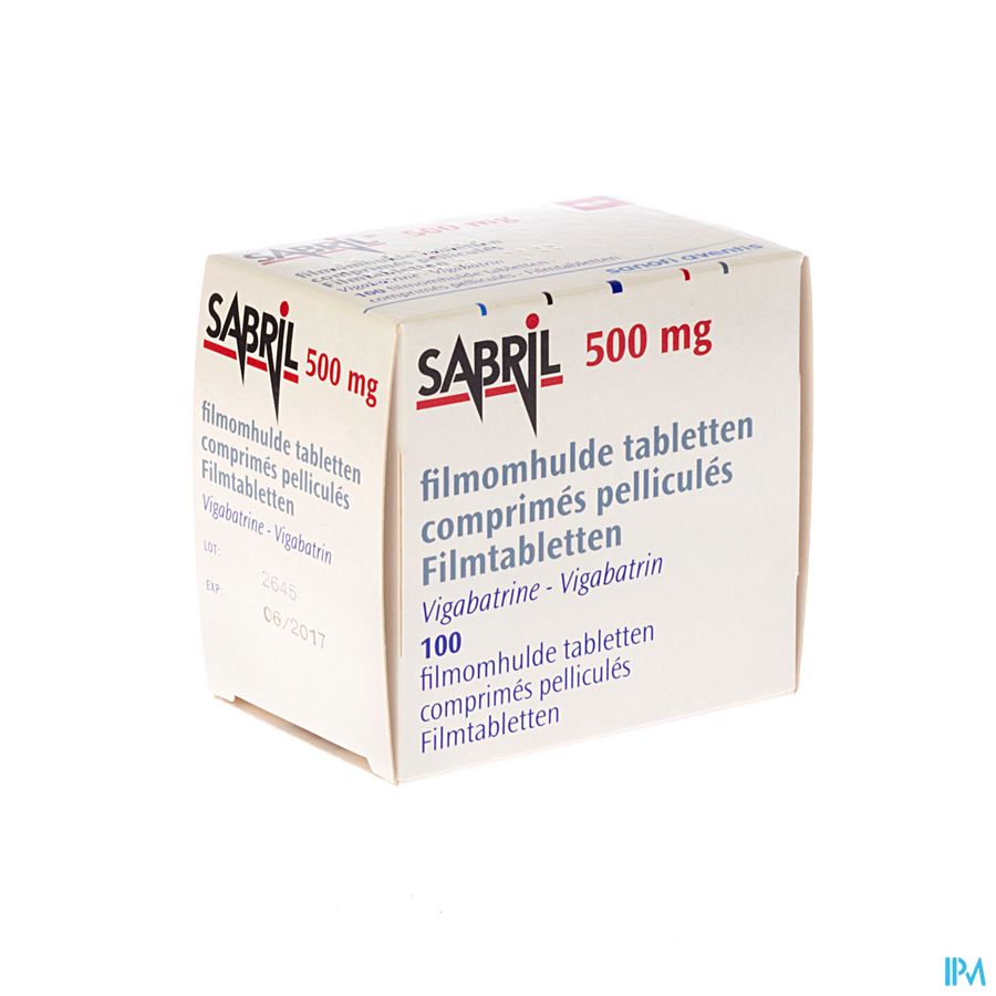 Sabril Comp 100 X 500mg Sabril Comp 100 X 500mg