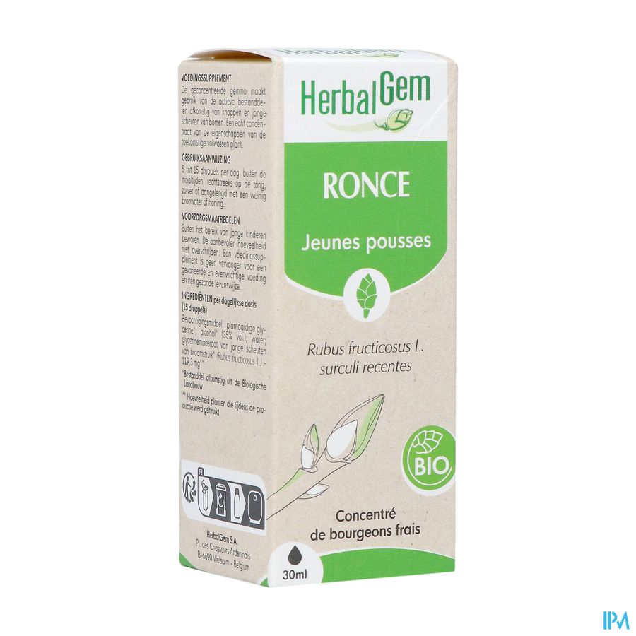 Herbalgem Braamstruik Bio 30ml Herbalgem Braamstruik Bio 30ml
