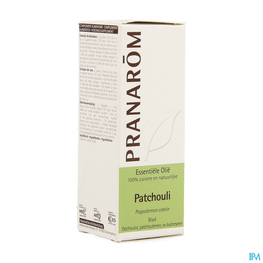 Pranarom Eo Patchouli 5ml Pranarom Eo Patchouli 5ml