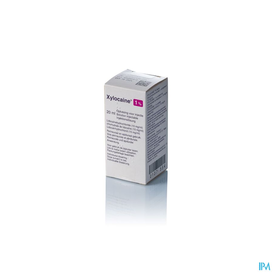 Xylocaine Inj 1x20ml 1% Xylocaine Inj 1x20ml 1%