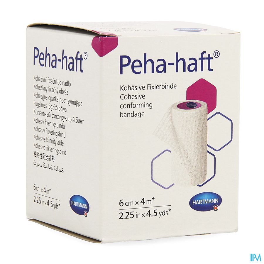 Peha-haft Latexfree 6cmx4m 1 P/s