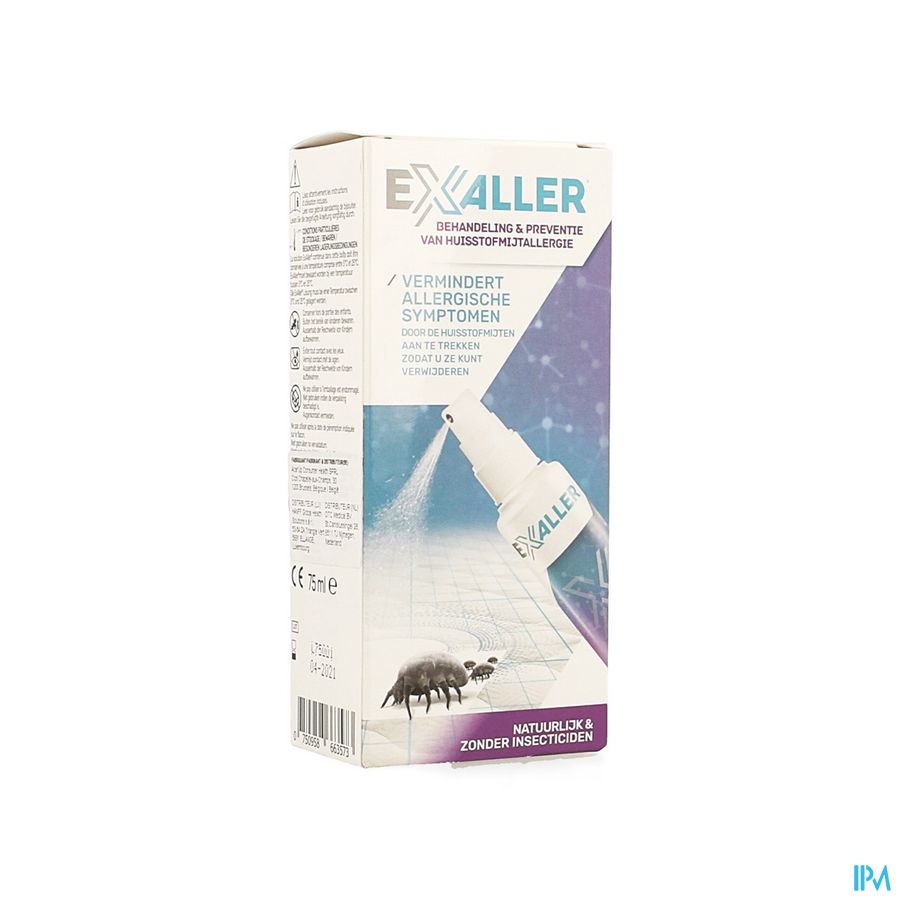 Exaller Huisstofmijtallergie Spray 75ml Exaller Huisstofmijtallergie Spray 75ml