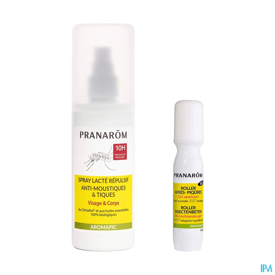 Pranarom Aromapic Melk Spray 100ml + Roller 15ml Pranarom Aromapic Melk Spray 100ml + Roller 15ml