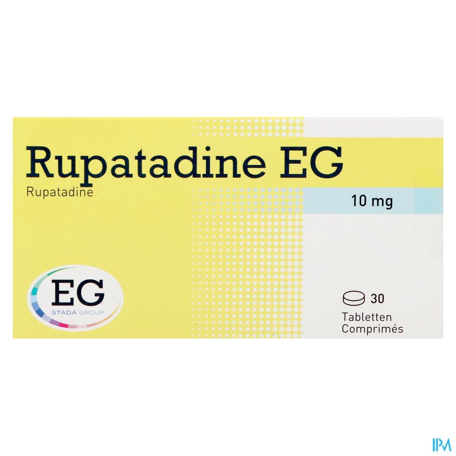 Rupatadine EG 10Mg Comp 30X10Mg 2