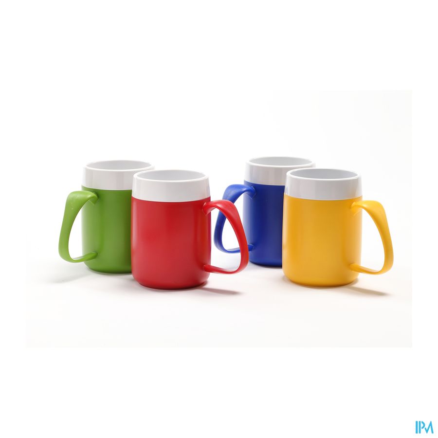 Beker Isol.trecht.1 Ergohandv.thermov.groen 220ml Beker Isol.trecht.1 Ergohandv.thermov.groen 220ml