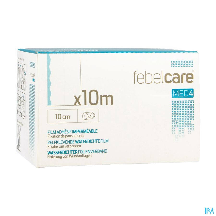 Febelcare Med4 Film Adhesif Wtp 10cm 10m 1 Febelcare Med4 Film Adhesif Wtp 10cm 10m 1