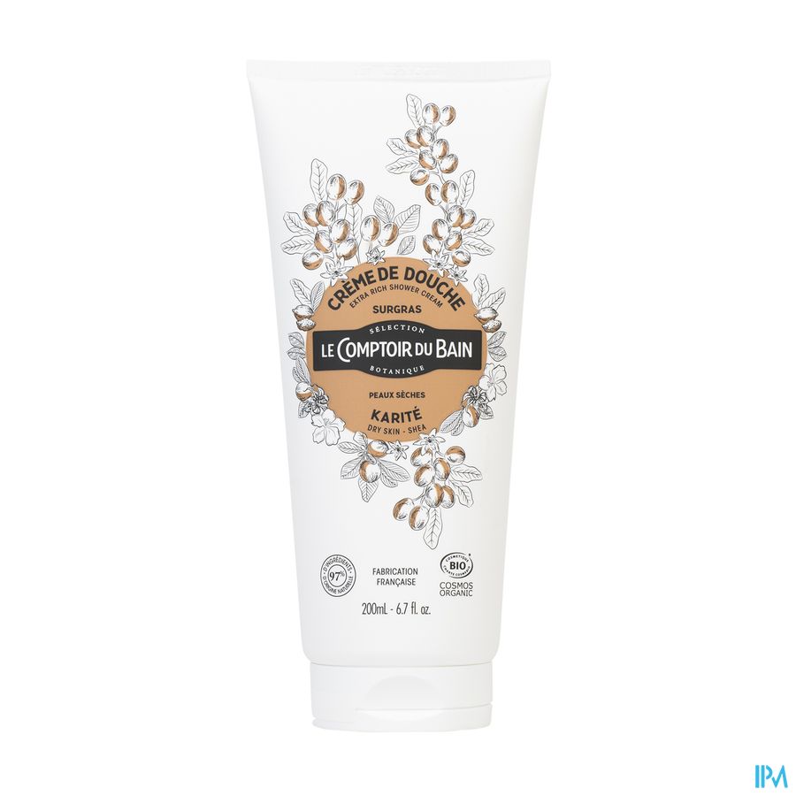 Le Comptoir Du Bain Creme Douche Karite 200ml