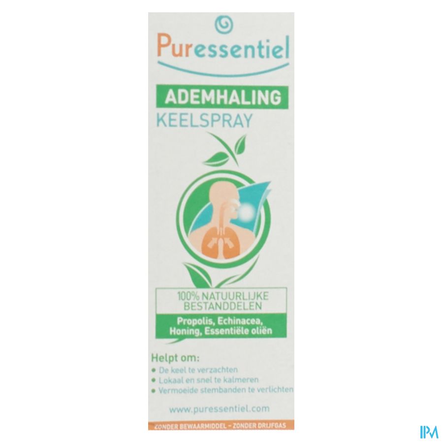 Puressentiel Ademhaling Keelspray 15ml 12