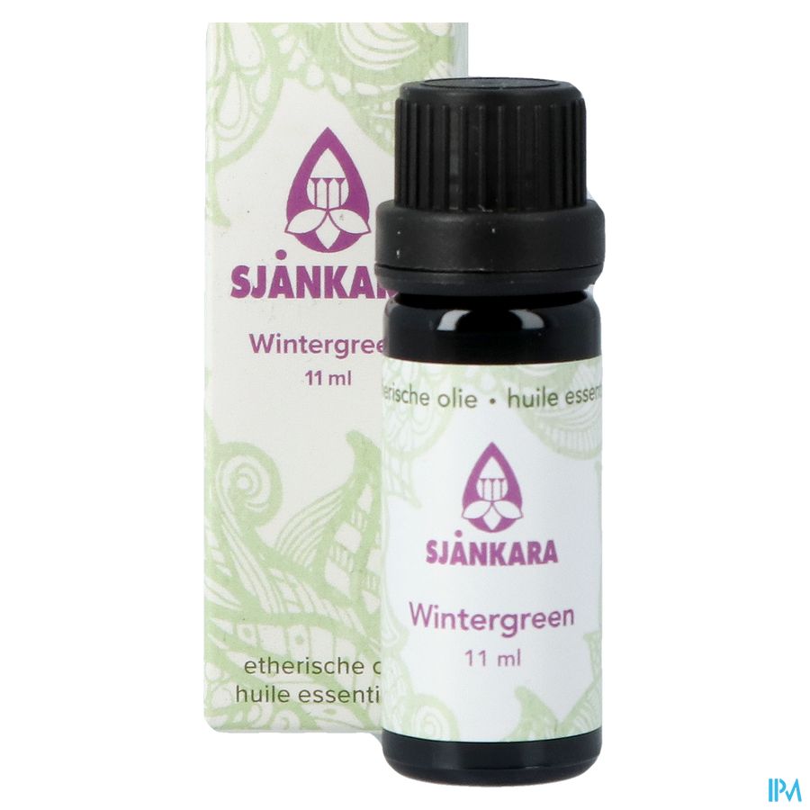 Sjankara Wintergreen Ess. Olie Bio 11ml 4