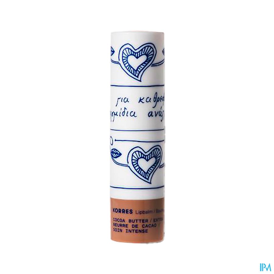 Korres Km Cacaoboter Lippenbalsem Extra Verz. 4,5g Korres Km Cacaoboter Lippenbalsem Extra Verz. 4,5g