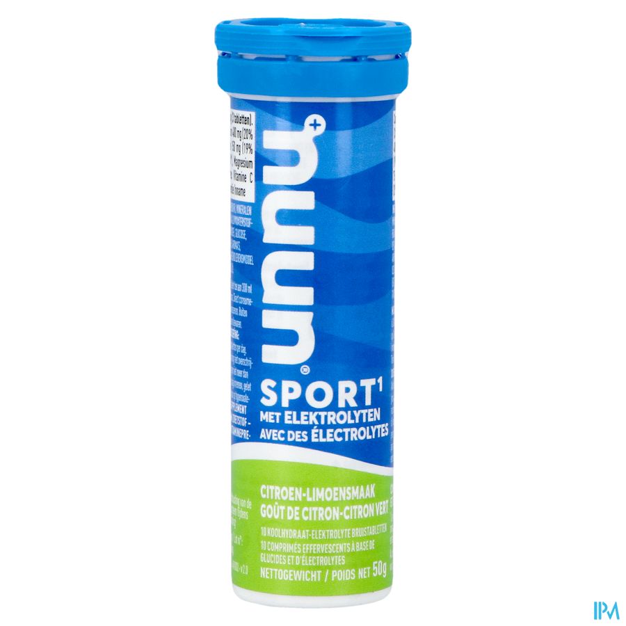 Nuun Sport Citroen&limoensmaak Bruis Tabl 10 1