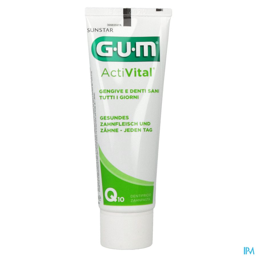Gum Dentifrice Activital 75ml 4