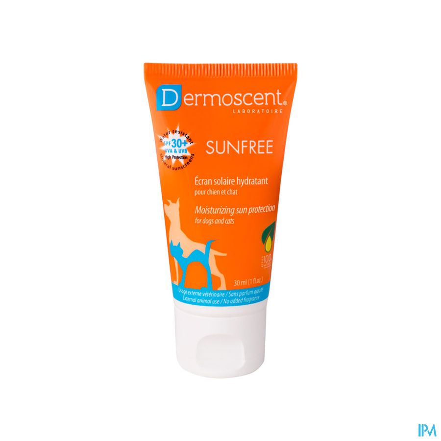 Dermoscent Sunfree Huidzalf Hond&kat Fl 30ml Dermoscent Sunfree Huidzalf Hond&kat Fl 30ml