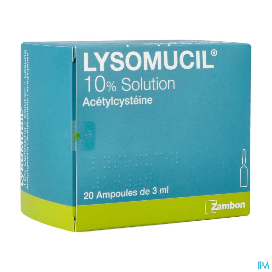 Lysomucil 10% Amp 20 X 300mg/3ml Lysomucil 10% Amp 20 X 300mg/3ml