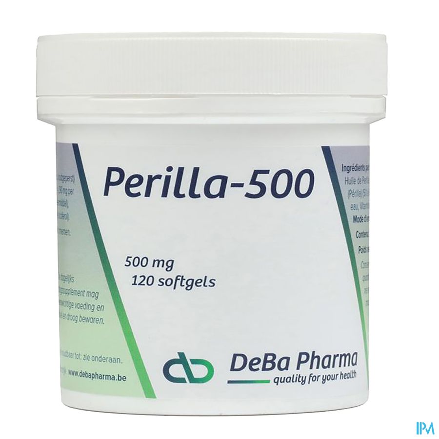 Perilla 500 Softgels 120 Deba 4
