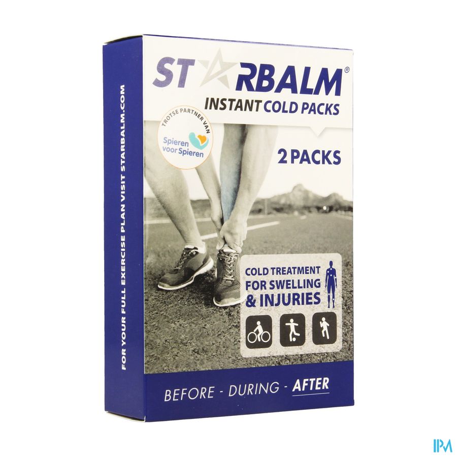 Star Balm Fast Cold Pack 11,5cmx19cm 2x75g Star Balm Fast Cold Pack 11,5cmx19cm 2x75g