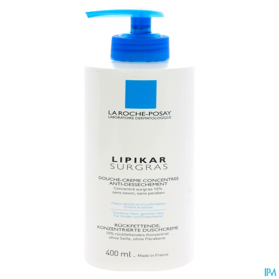 La Roche Posay Lipikar Overvet Douche Cr Tegen Uitdrogen400ml 5