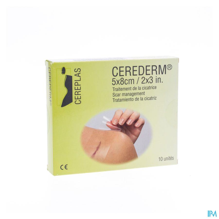 Cerederm Pleister 5x 8cm 10 4309668 Cerederm Pleister 5x 8cm 10 4309668