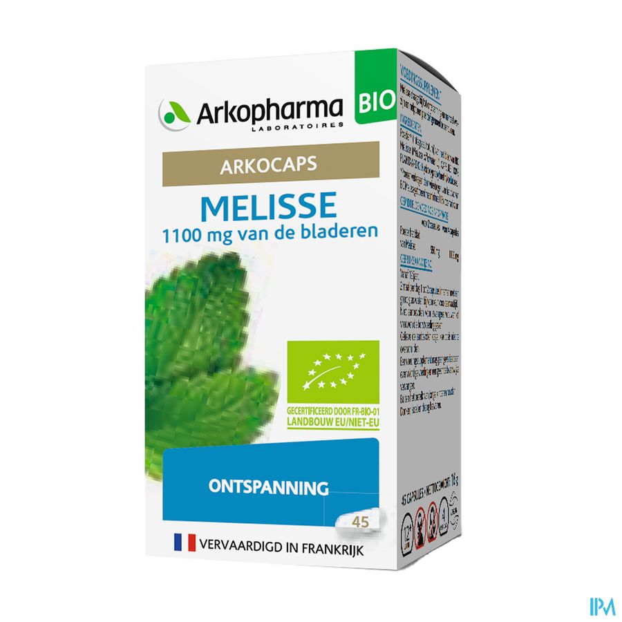 Arkocaps Melisse Caps 45 Bio Arkopharma 7
