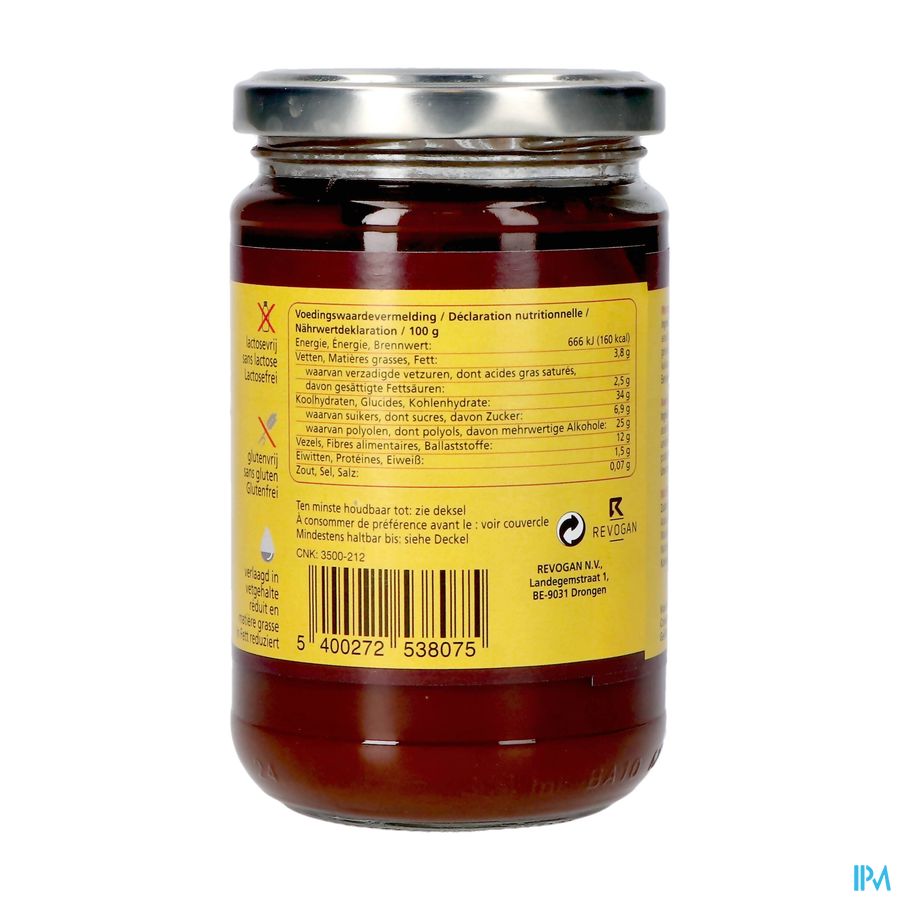 Prodia Tartinade Choco Honingar. 320g 3807 Revogan 2