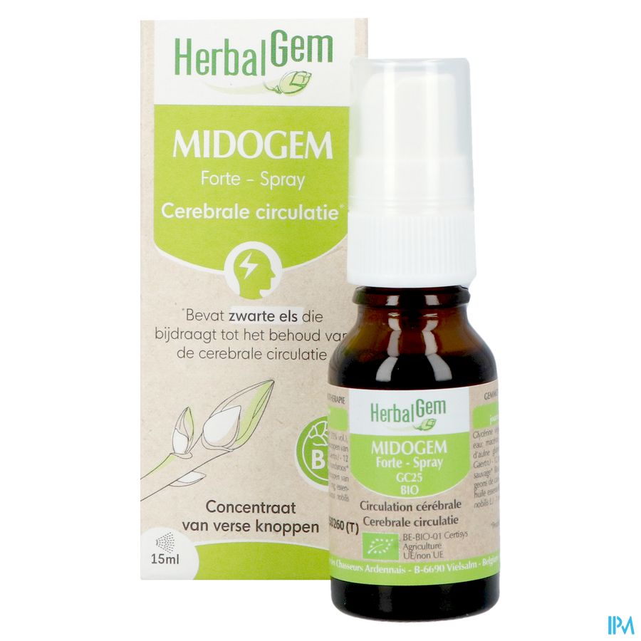 Herbalgem Midog Fort Spray Bio 15ml 8
