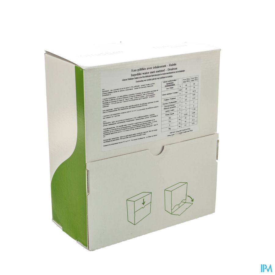Gelwater Zoetstof Druiven 12x125ml Gelwater Zoetstof Druiven 12x125ml