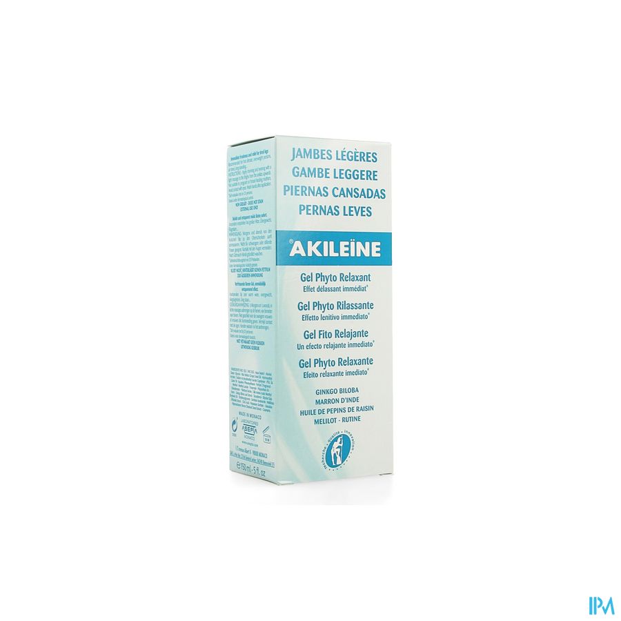 Akileine Jambes Legeres Gel Phyto Relaxant 150ml