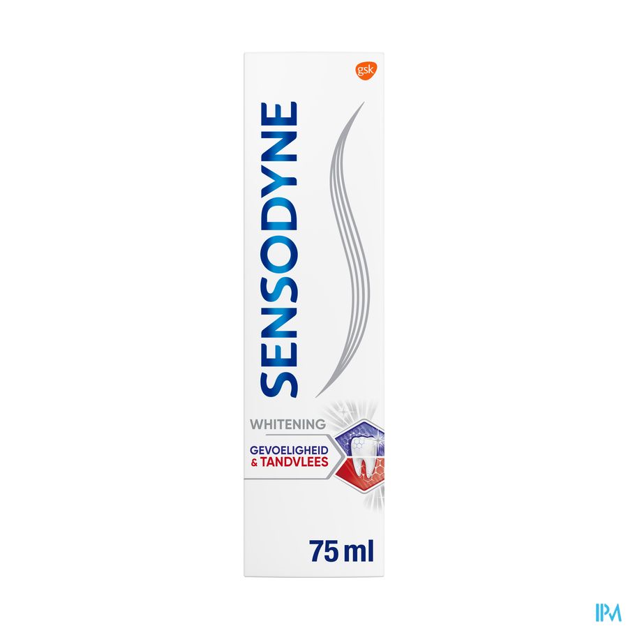 Sensodyne Gevoeligheid & Tandvlees Whitening Tandpasta 75ml Sensodyne Gevoeligheid & Tandvlees Whitening Tandpasta 75ml